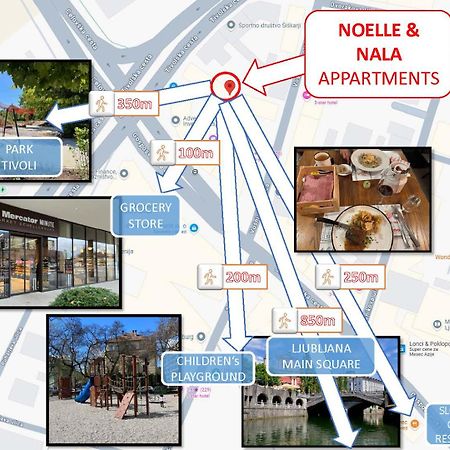 Nala Apartment Ljubljana Eksteriør billede